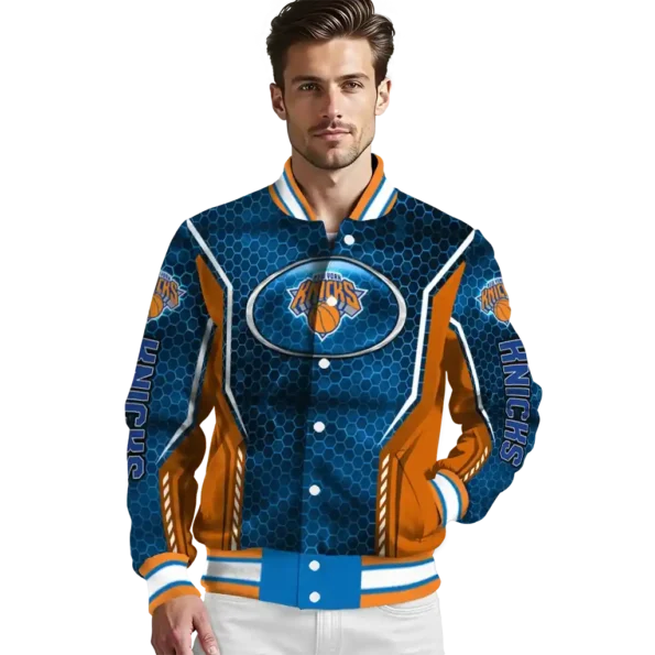 custom new york knicks power plate blue varsity jacket high quality.webp