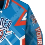 custom oklahoma city thunder chevron angles blue varsity jacket best selling.webp