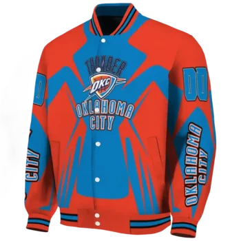 custom oklahoma city thunder spider mark blue varsity jacket best selling.webp