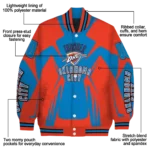 custom oklahoma city thunder spider mark blue varsity jacket best selling.webp