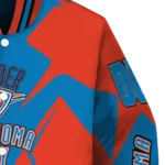 custom oklahoma city thunder spider mark blue varsity jacket best selling.webp