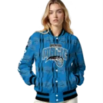 custom orlando magic bolt stripe blue varsity jacket best selling.webp