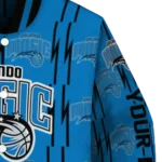 custom orlando magic bolt stripe blue varsity jacket best selling.webp