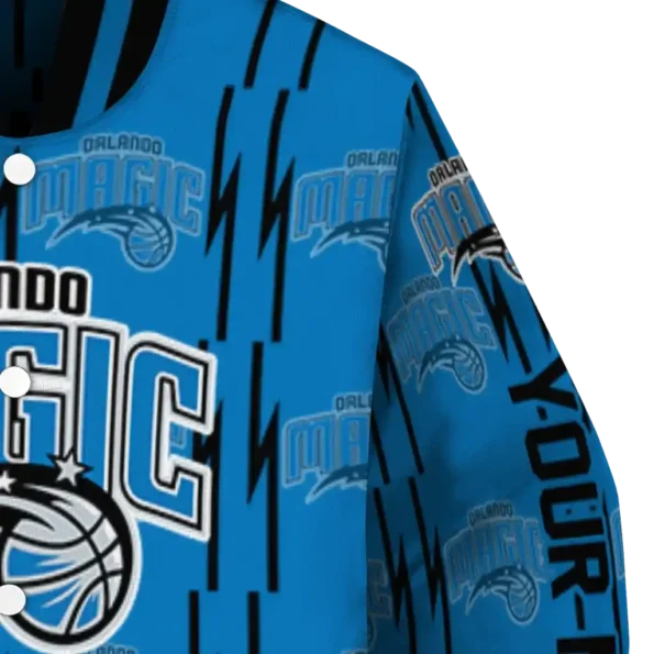 custom orlando magic bolt stripe blue varsity jacket premium grade.webp