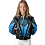 custom orlando magic mesh chest black bomber jacket best selling