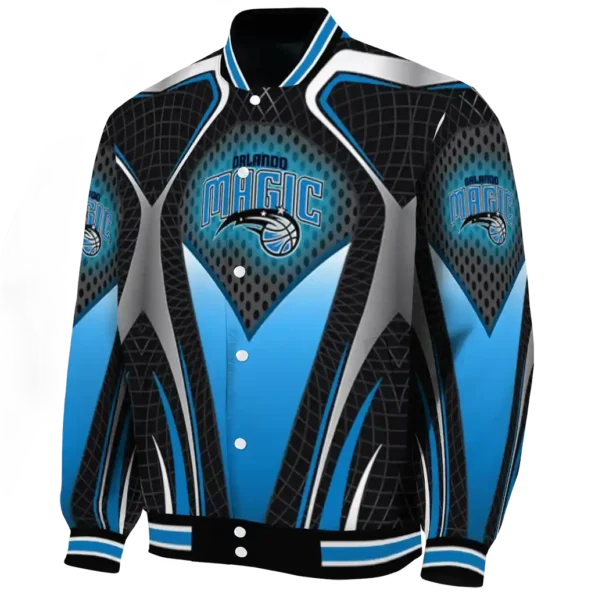 custom orlando magic mesh chest black varsity jacket best selling.webp