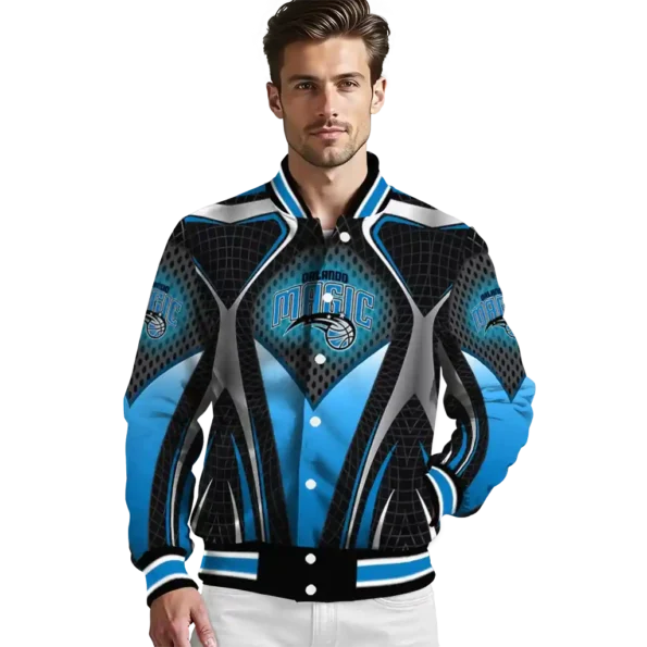 custom orlando magic mesh chest black varsity jacket high quality.webp