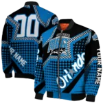 custom orlando magic star burst blue bomber jacket best selling