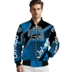 custom orlando magic star burst blue bomber jacket best selling
