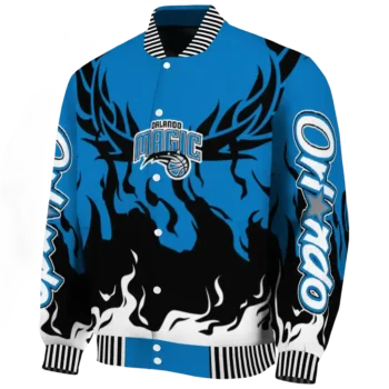 custom orlando magic winged blaze blue white varsity jacket best selling.webp
