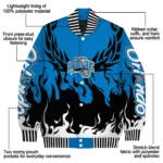custom orlando magic winged blaze blue white varsity jacket best selling.webp
