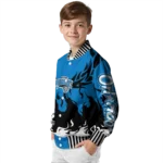 custom orlando magic winged blaze blue white varsity jacket best selling.webp