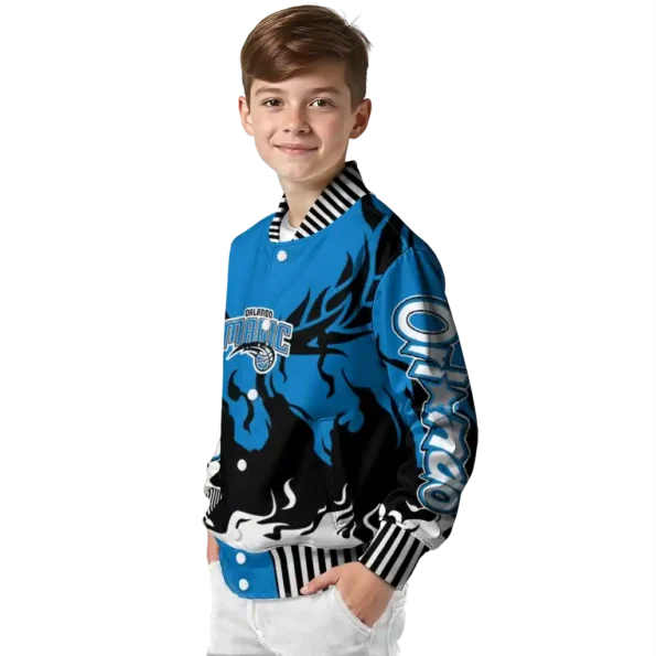 custom orlando magic winged blaze blue white varsity jacket trendy.webp