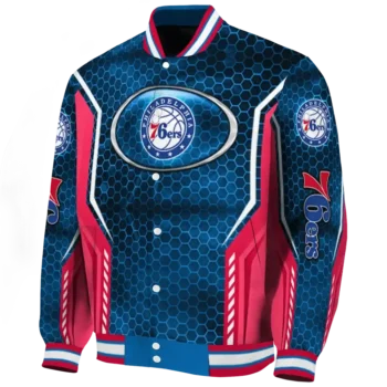 custom philadelphia 76ers power plate blue varsity jacket best selling.webp