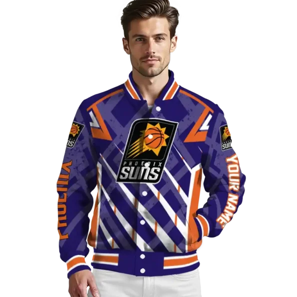 custom phoenix suns chevron angles purple varsity jacket high quality.webp