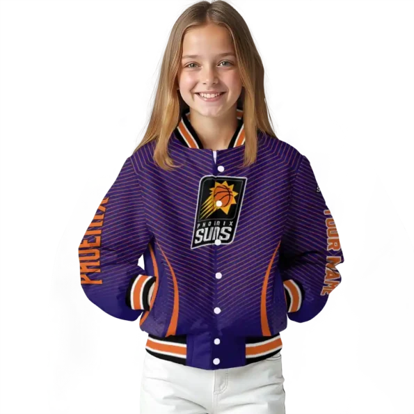 custom phoenix suns chevron arrow purple varsity jacket top rated.webp