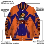 custom phoenix suns spider mark purple varsity jacket best selling.webp