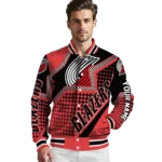 custom portland trail blazers star burst red varsity jacket best selling.webp