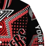 custom portland trail blazers star burst red varsity jacket best selling.webp