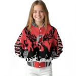 custom portland trail blazers winged blaze red white varsity jacket best selling.webp