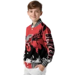 custom portland trail blazers winged blaze red white varsity jacket best selling.webp