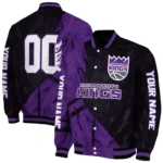 custom sacramento kings hexagon mesh purple black varsity jacket best selling.webp