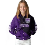 custom sacramento kings hexagon mesh purple black varsity jacket best selling.webp
