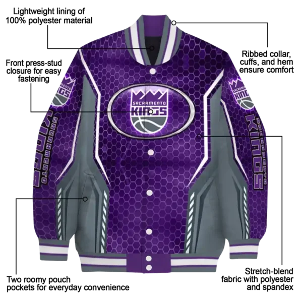 custom sacramento kings power plate purple varsity jacket new arrival.webp