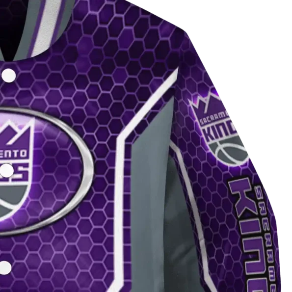 custom sacramento kings power plate purple varsity jacket premium grade.webp