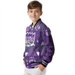 custom sacramento kings pyramid shapes purple varsity jacket best selling.webp