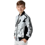 custom san antonio spurs chevron angles silver bomber jacket best selling