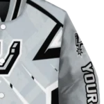 custom san antonio spurs chevron angles silver varsity jacket best selling.webp