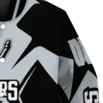 custom san antonio spurs spider mark silver varsity jacket best selling.webp