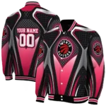 custom toronto raptors mesh chest black varsity jacket best selling.webp