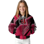 custom toronto raptors star burst red bomber jacket best selling