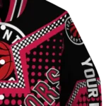 custom toronto raptors star burst red varsity jacket best selling.webp