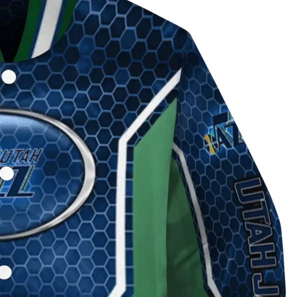 custom utah jazz power plate navy varsity jacket premium grade.webp