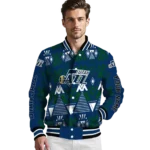 custom utah jazz pyramid shapes navy varsity jacket best selling.webp