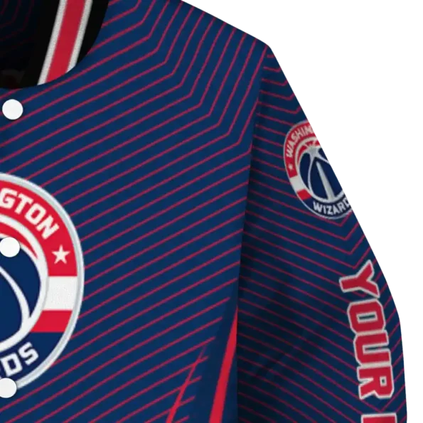 custom washington wizards chevron arrow blue varsity jacket premium grade.webp