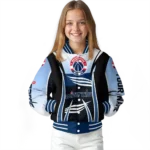custom washington wizards mesh effect blue black varsity jacket best selling.webp