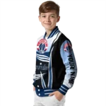 custom washington wizards mesh effect blue black varsity jacket best selling.webp