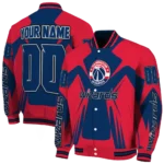 custom washington wizards spider mark blue varsity jacket best selling.webp