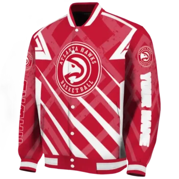 customized atlanta hawks chevron angles red varsity jacket best selling.webp