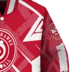 customized atlanta hawks chevron angles red varsity jacket best selling.webp