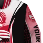 customized atlanta hawks mesh effect red black varsity jacket best selling.webp