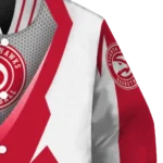 customized atlanta hawks v stripes red white varsity jacket best selling.webp