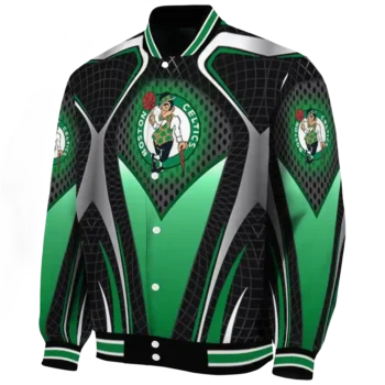 customized boston celtics mesh chest black varsity jacket best selling.webp