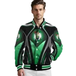 customized boston celtics mesh chest black varsity jacket best selling.webp