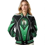 customized boston celtics mesh chest black varsity jacket best selling.webp