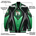 customized boston celtics mesh chest black varsity jacket best selling.webp